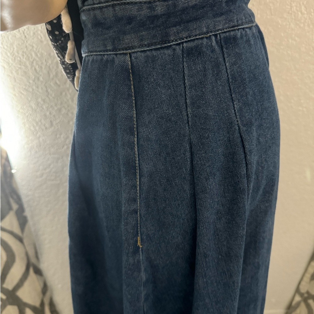 Jeans maxi skirt. forty centimeters long - Picture 4 of 7